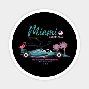 Miami Circuit F1 Magnet